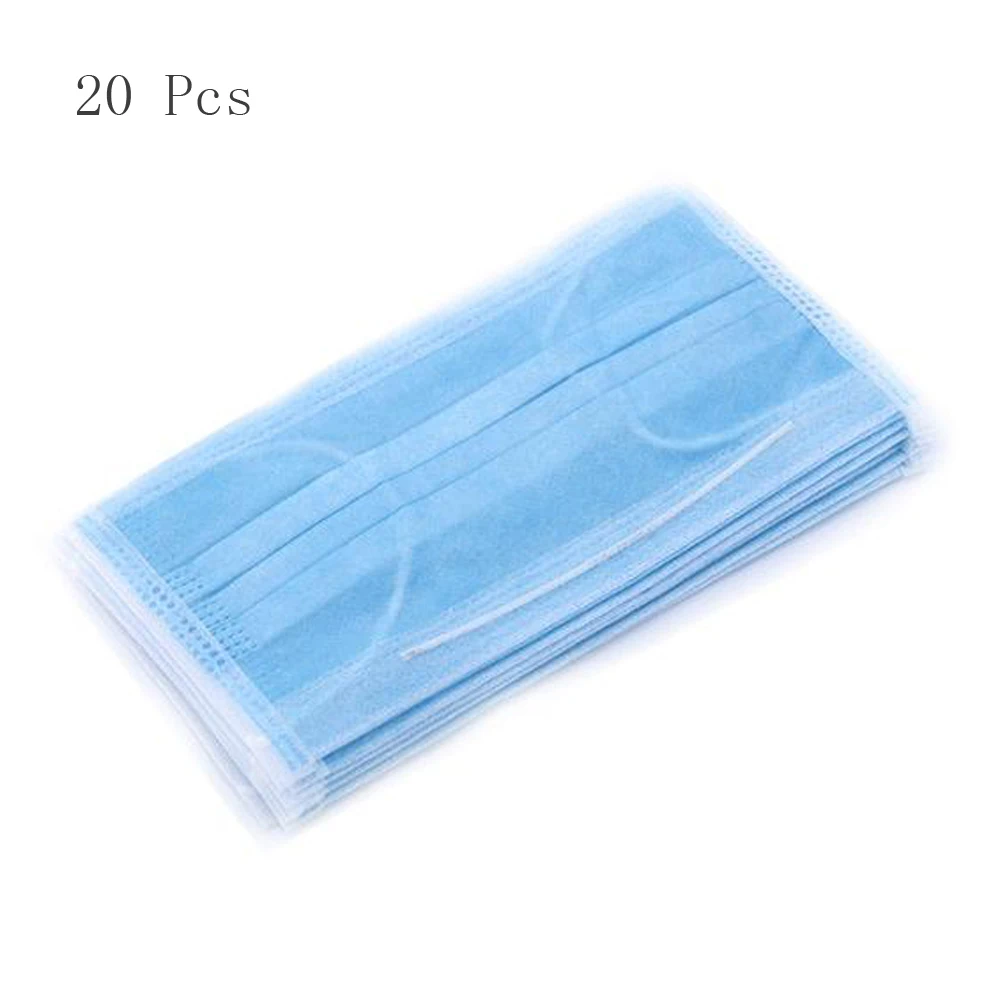 

Anti Dust Kit Mouth Mask Activated Carbon Filter Windproof Face Masks Medical Against Haze Bacterial Virus Disposable Mask