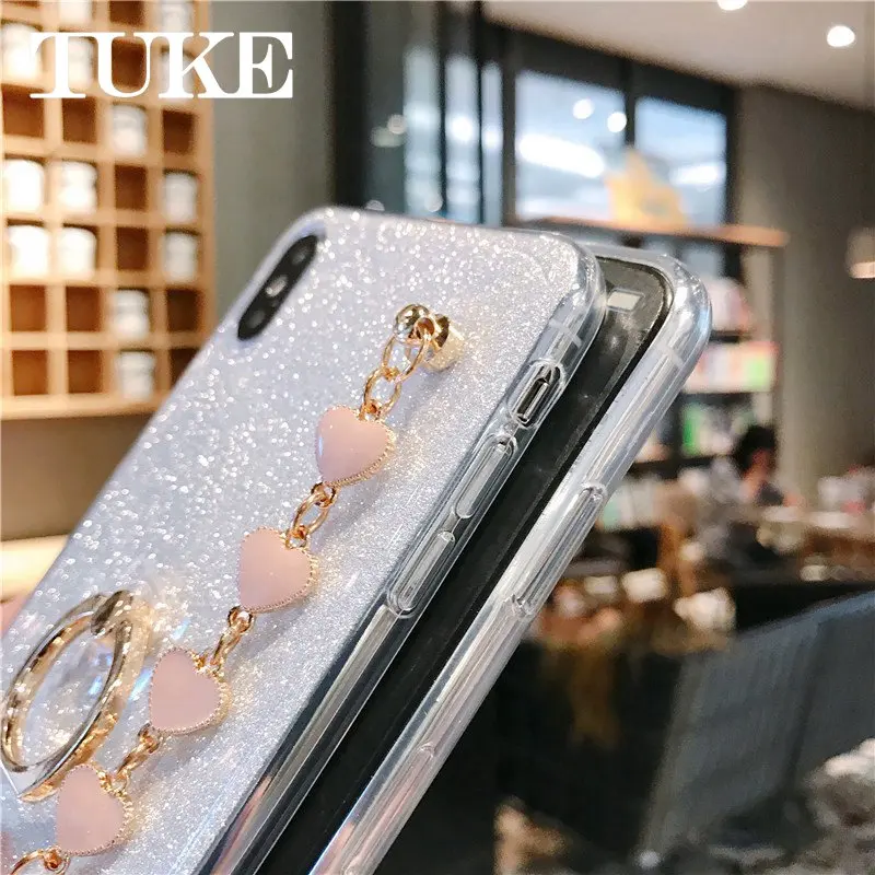 Роскошные Чехлы для планшетов чехол honor на 10 lite украшенные кольцами чехлы бамперы