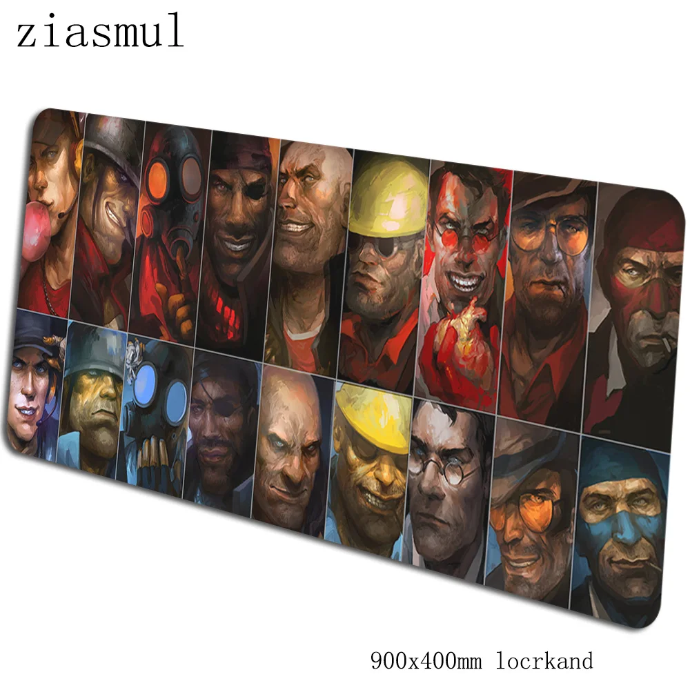 Коврик для мыши team fortress 2, 90x40 см, коврики для мыши, мультяшный игровой коврик для мыши, геймер, великолепные персонализированные коврики для мыши, клавиатура, ПК, коврик - Цвет: pattern 5