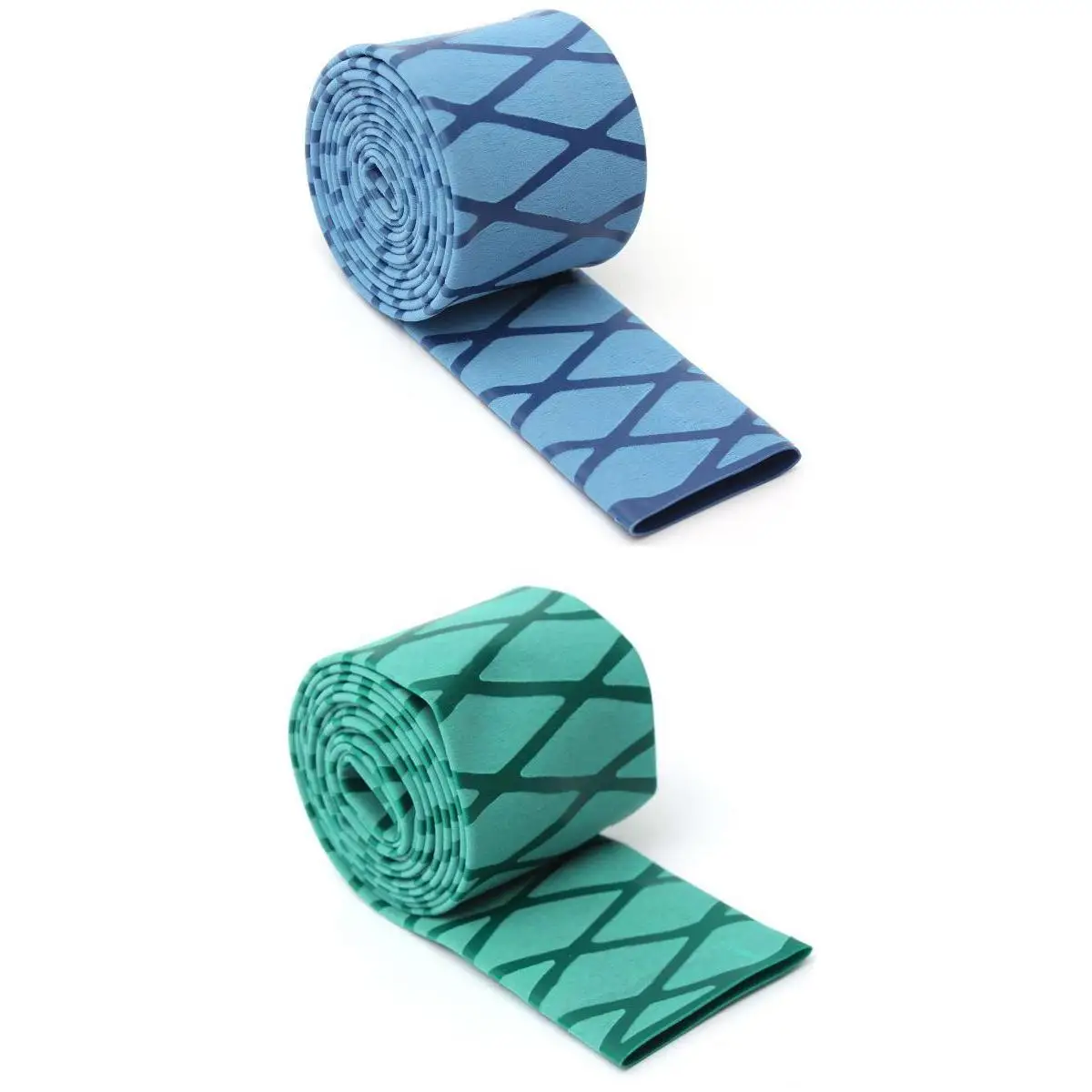 X-Tube  Shrink Fishing Rod Grips Racket Sleeving Handle Tape Blue Green