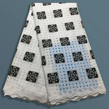 

Dubai Swiss Voile Cotton Lace Fabric 2019 Simple African Swiss voile lace in switzerland High Quality Swiss Dry Laces RF856