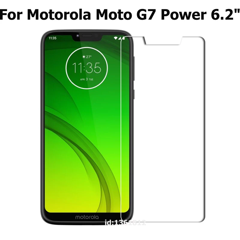 

Motorola Moto G7 Power 6.2" Phone Screen Protector Glass For Motorola Moto G 7 Power Tempered Glass Telephone protection Film