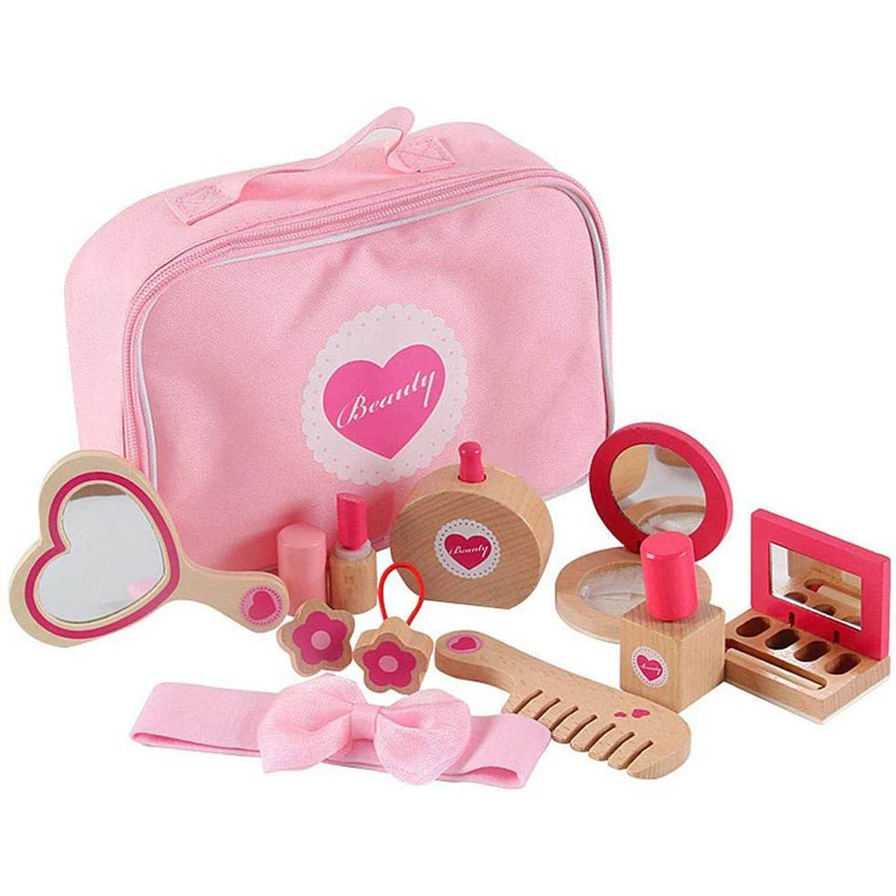 wooden play makeup