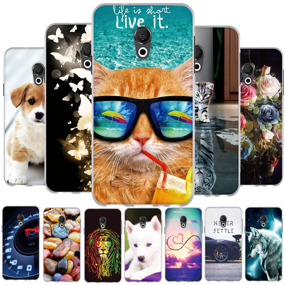 Чехол из ТПУ для Meizu 15 Lite силиконовый чехол M15 M Meilan защитный бампер|Бамперы| |