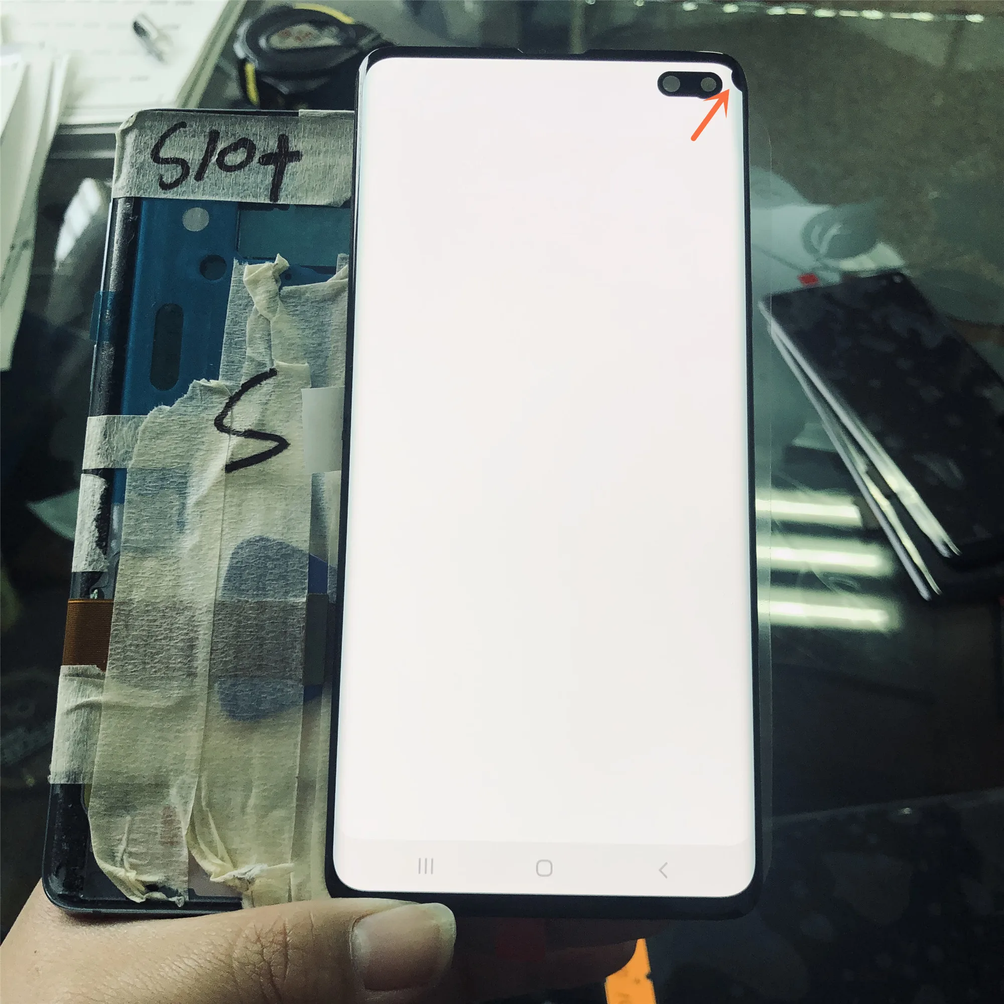 Оригинальный ЖК дисплей 6 1 ''S10 для Samsung S10 Plus G975 G975F с рамкой дигитайзер в сборе