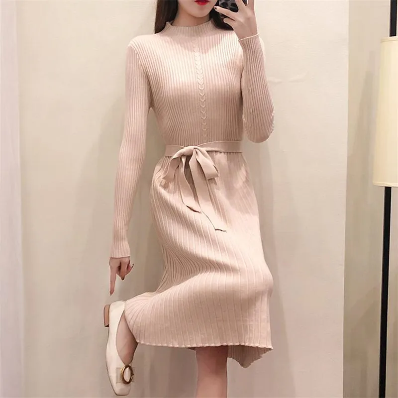 Зимнее платье женское 2019 новое длинное пальто с выше колена плотное теплое