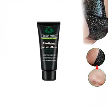 

60g Bamboo charcoal black masks tearing cleaning shrinking pores deep cleansing acne defects facial replenishment moisture masks