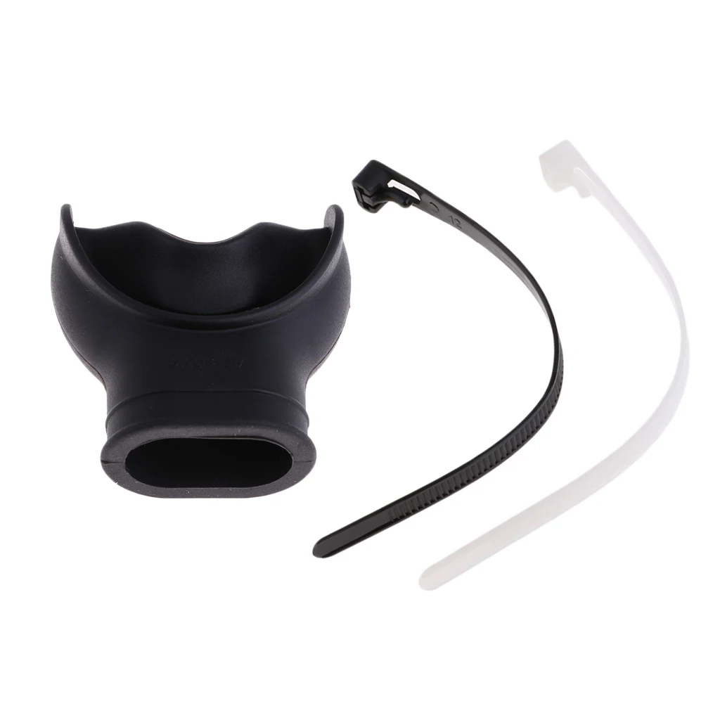 Diving Regulator Tube Bite Underwater Snorkel Scuba Silicone Mouthpiece Accessories