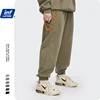 INFLATION Fleece Loose Fit Men Sweatpant In Pure Color 2022 Winter Elastic Waist Sweatpant Streetwear Men Outdoor Pants 3206W ► Photo 3/6