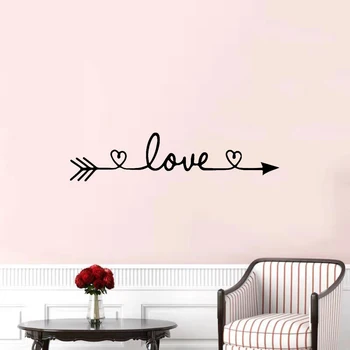 

Free Shiping Love Wall Sticker Home Decoration For Bedroom Living Room Decor Wall Stickers Mural Vinyl Decorative Wallpaper