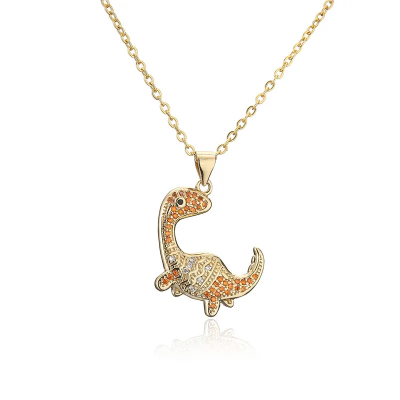 Stan T. rex Necklace Hammered Brass – Manchester Museum