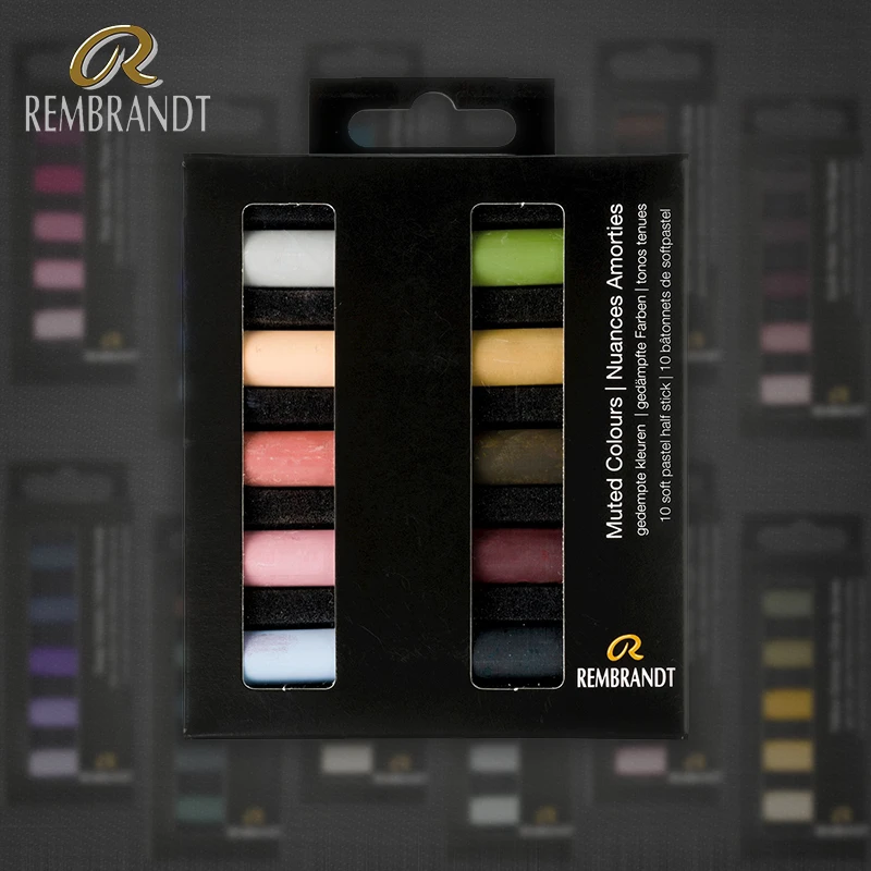 Netherlands Rembrandt Master Soft Pastel 5/10 Colors Half Length