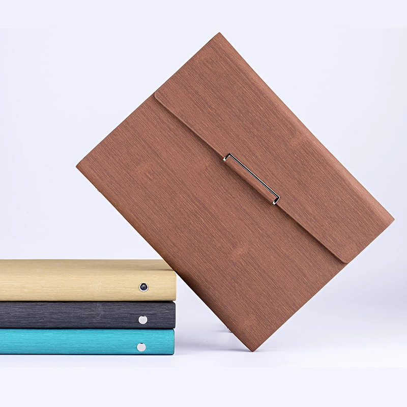 

Business Customized PU A5 Notebook Loose leaf Diary Vintage Spiral Memo Binder Planner Office Leather Rings Leader Gift
