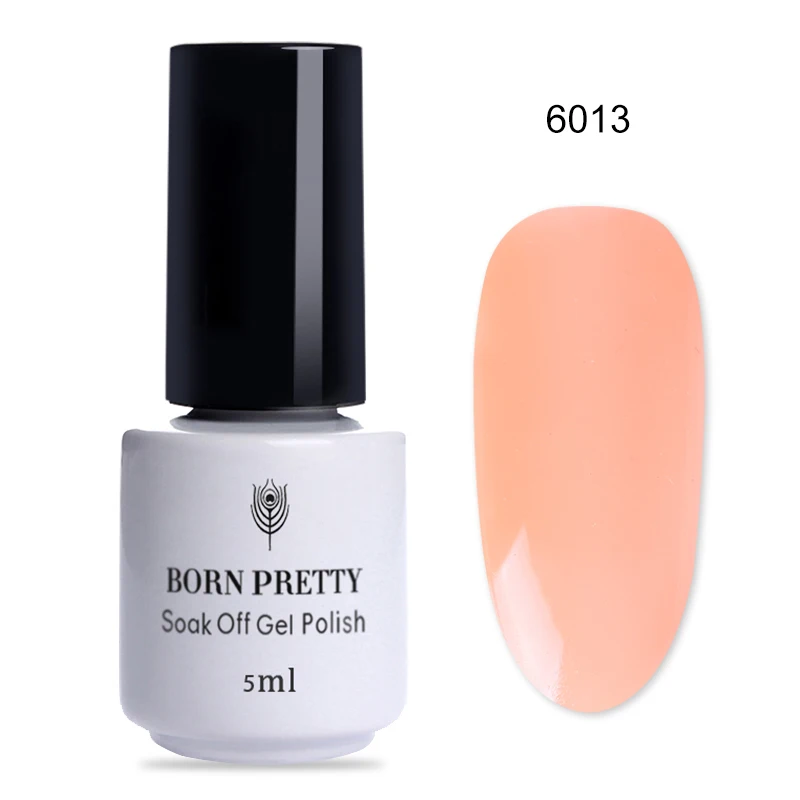 One-Step UV Gel 6013 BORN PRETTY 6 мл Гель-лак для ногтей чистый цвет ногтей маникюр замачиваемый УФ светодиодный Гель-лак Базовое покрытие без протирания верхнее покрытие лак - Цвет: One-Step UV Gel 6013