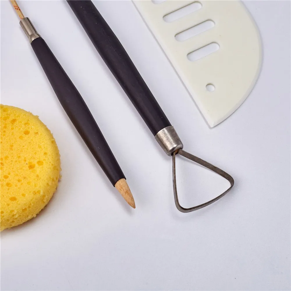 DIY гончарные и инструменты скульптора набор моделирования глиняная посуда