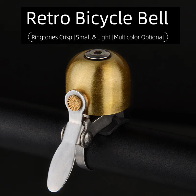 Bell Bike Bike Handlebar Ring ROCKBROS Bell Bicycle Steel Safety Alarm