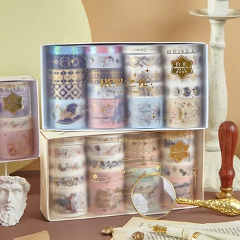 

80PCS/LOT teenage worries series decorative gilding paper tapes masking tape washi tape