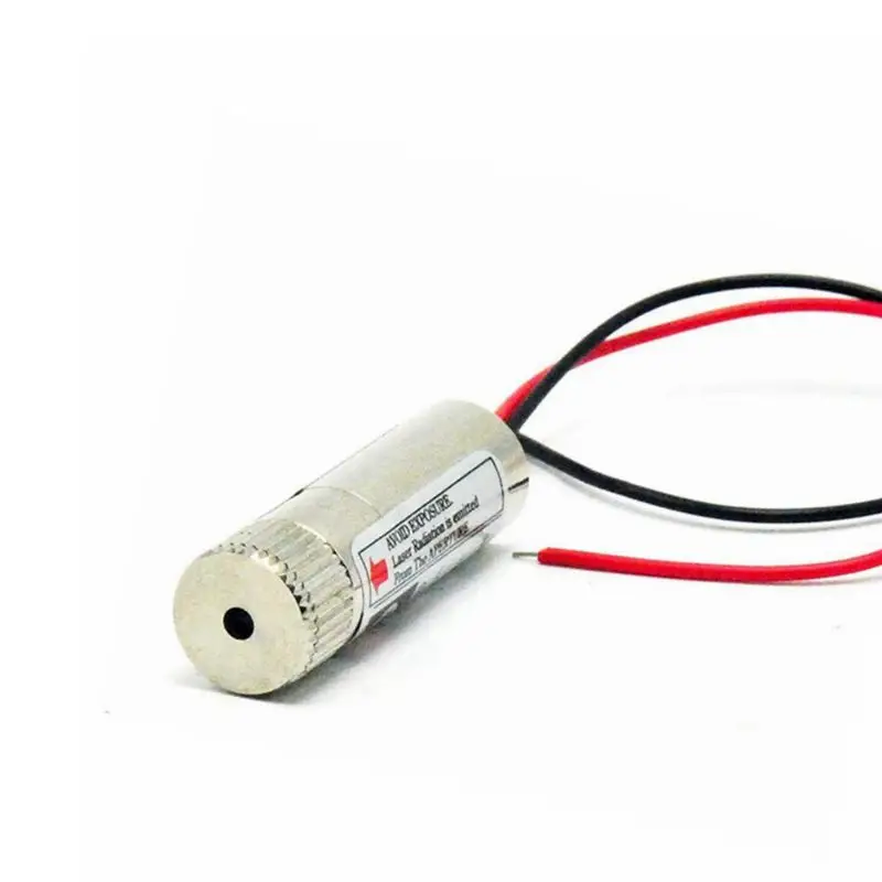 Focusable 5mw 650nm Red Laser Line Glass Lens Diode Module 12x40mm