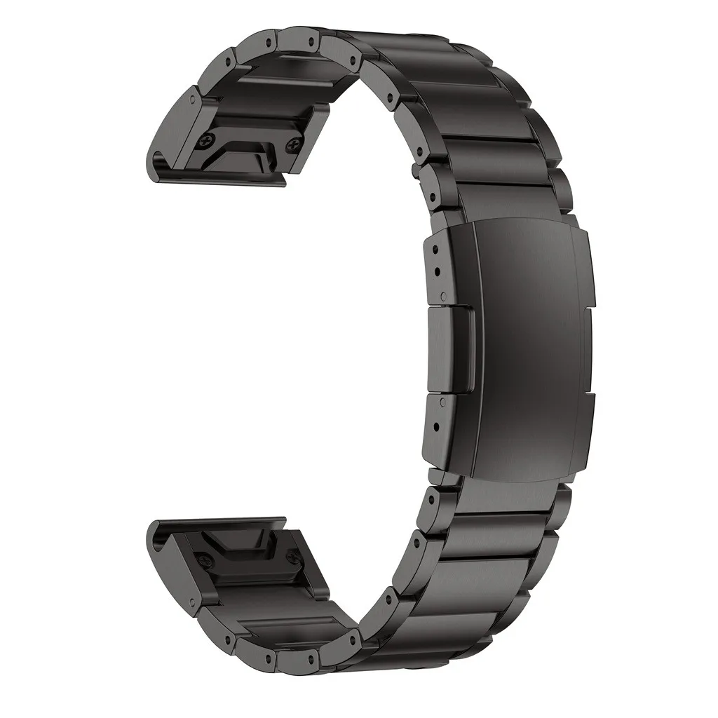

Ouhaobin Strap For GARMIN Forerunner 945 Band Titanium Alloy Watchband 22mm Width With Quick Fit for Garmin fenix 5/5plus 730#2
