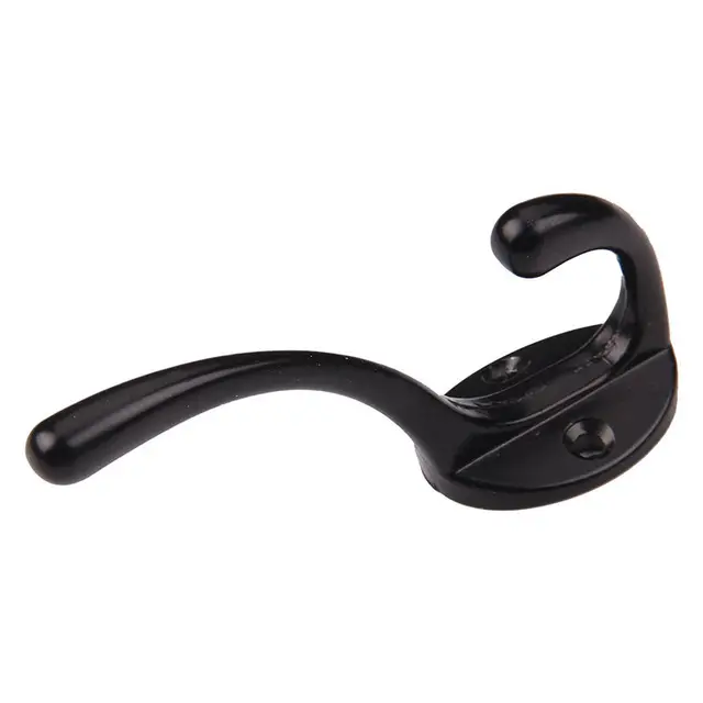 Double Coat Hook 10 pcs Classic Antique Industrial Style Iron Hanger 2