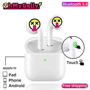 

Air pro 4 tws Wireless headphone Bluetooth 5.0 headset HD mic headphones Noise reduction gaming earphones for phone Airpodding