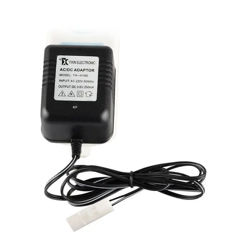 Rechargeable Battery Ni-Cd Ni-MH Batteries Pack KET-2P Plug Adapter 9.6V 250mA Output RC Toy New