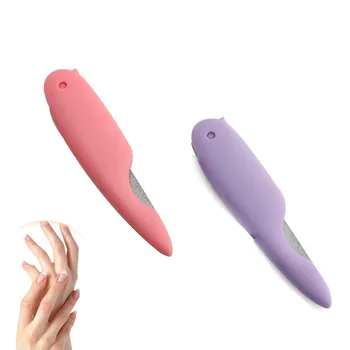 

1 Pcs Random Color Folding Nail File Portable Metalic Stainless Steel Fold Grinding Cuticle Removal Tools DIY Nail Art Tools