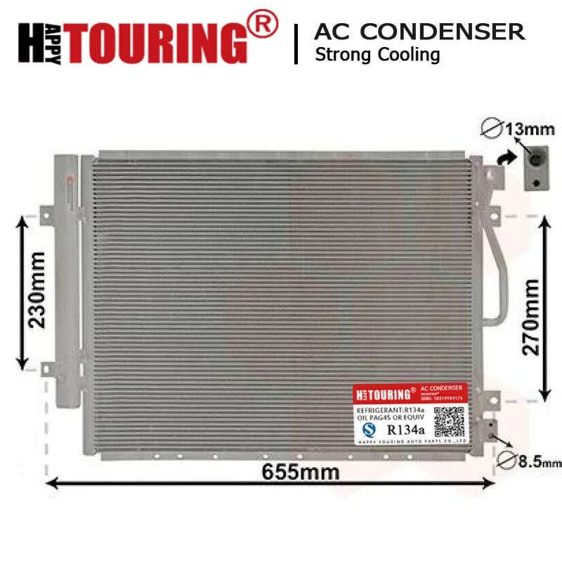 

CAR A/C Air Condenser for KIA SORENTO 976063E900 976063E901