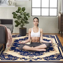 Роскошный персидский стиль 200*300 см большие размеры 3D ковры для гостиной спальни коврики Роскошные Индивидуальные Размер коврик для дома/ковер