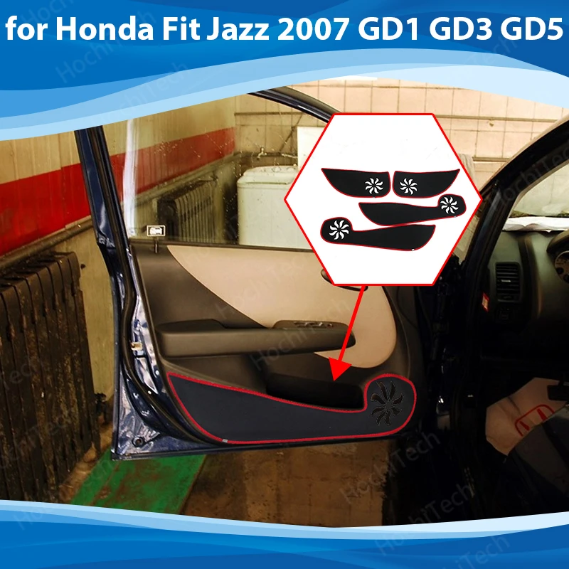 Side Edge Cover Door Inside Guard Protection Carpet Car Door Anti Kick Pad Sticker For Honda Fit Jazz 07 Gd1 Gd3 Gd5 Accessories Car Stickers Aliexpress
