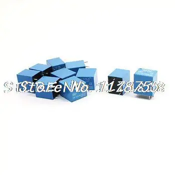 

10Pcs Plug in Mounted DC12V Coil 5-Pin 15A 125VAC DC 28V 12V PCB Power Relay