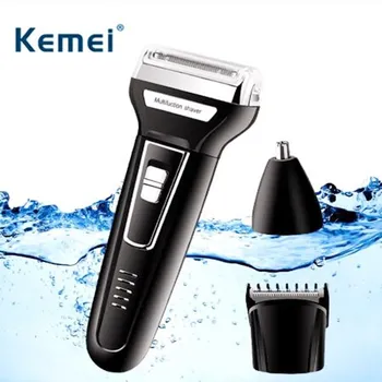 

Reciprocating Electric Shaver 3 in 1 Washable Razor Beard Trimmer Floating Twin Blade Heads Rechargeable Men Shaving Machine 45D