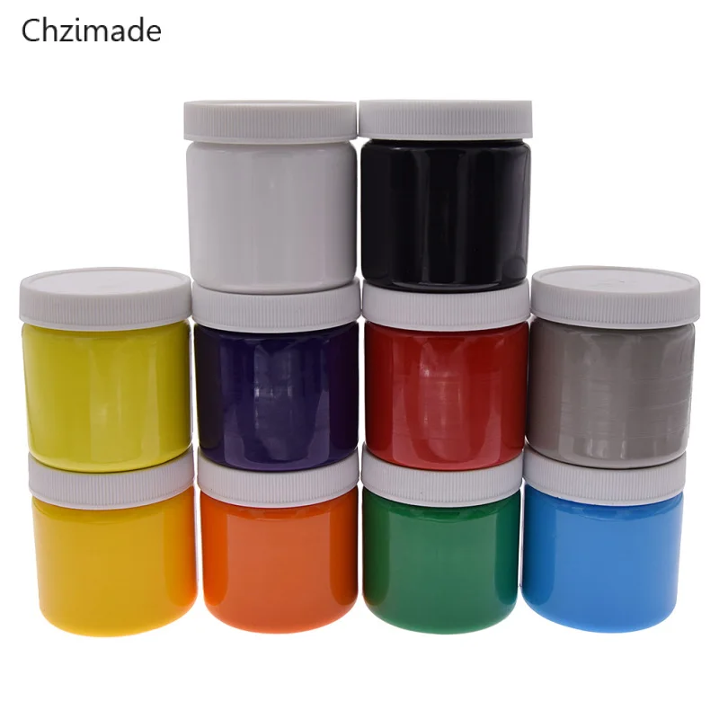 

Chzimade Acrylic Pigment Dye Paint Collocation Self Adhesive Silk Screen Printing Mesh Transfer Stencil DIY Fabric Paper Craft