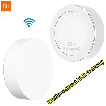 

100% Original Xiaomi Mijia Smart Home Multifunctional BLE Gateway 2/3 Alarm System Intelligent Online Radio Night Light Bell