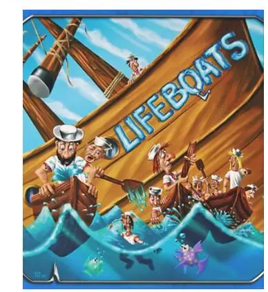 

Funny Lifeboats Board Game Rette Puzzle Cards Games Funny Table Game Family indoor games