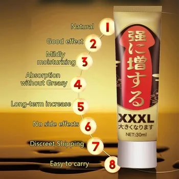 Big Dick Penis Enlargement Cream Sex Gel 30ml Increase Size Male Delay Erection Cream for Men Growth Thicken Adult Products 5