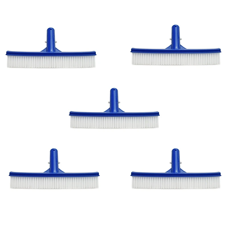 

5Pcs Swimming Pool Cleaning Brush10 Inch Plastic Brushes for Pool Wall and Floor Swimming Pool Accessories
