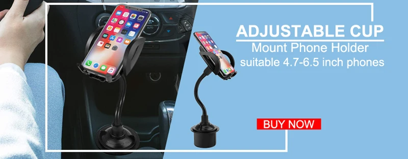 mobile grip holder Adjustable Gooseneck Cup phone Holder Magnetic Car Cup Holder Phone Mount Long Arm Phone Cup Holder For Xiaomi Redmi Note 7 GPS adjustable phone stand