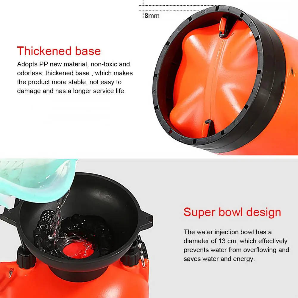 Acampamento ao ar Banho de Flores de Lavagem de Carro de Rega Pulverizador para Viagens Portátil Chuveiro Livre Multi-função Pequeno Pulverizador 5l - 8l 13 Livre Multi-Função Banho de Flores de Lavagem