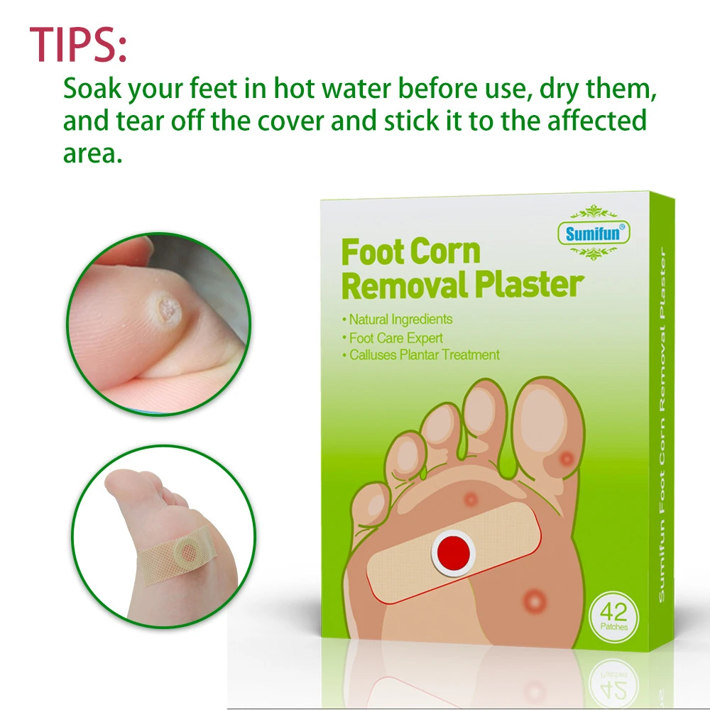 foot corn removal plaster