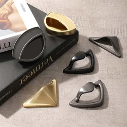 Modern Minimalist Light Luxury Drawer Single Hole Handle Zinc Alloy Shoe Cabinet Wine Cabinet Closet Door Handle Bathroom Fixtur