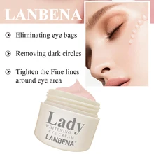 Устранение отечности подтягивающий освежающий легкий впитывающий против морщин Осветляющий увлажняющий крем для век удаляет темные круги