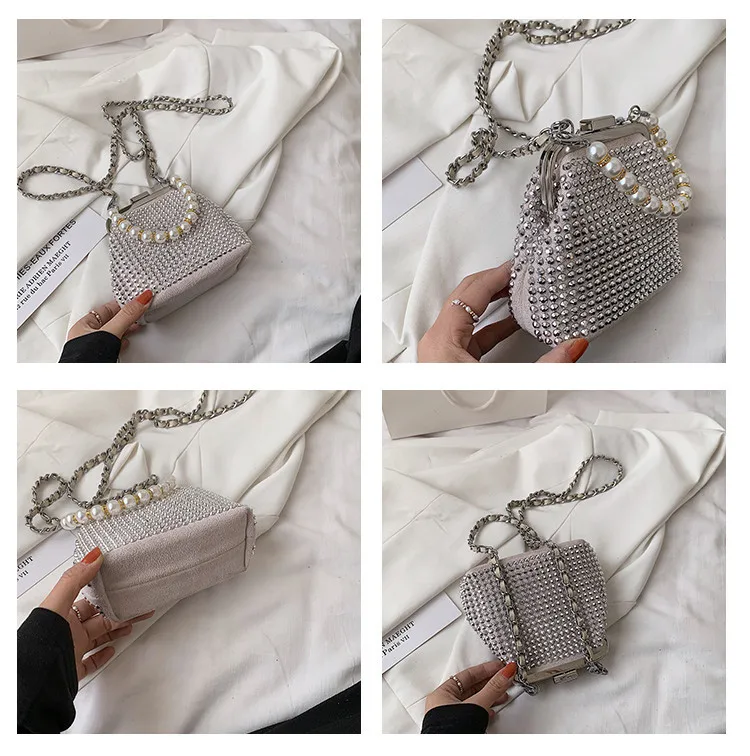 ZARA Pearl Bucket Bags for Women