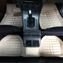 3D Автомобильные ножные коврики роскошные кожаные Коврики для Toyota BMW BENZ Mazda CX-5 3 ford, Hyundai land cruiser Volkswagen Skoda Nissan