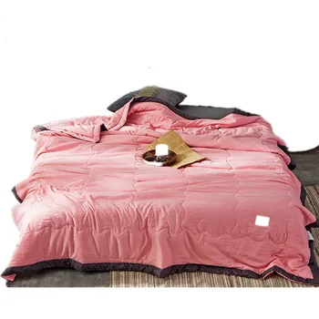 

Solid Color Warm Blanket Luxury Thick Blankets for Beds Fleece Blankets and Throws Winter Adult Bed Cover Summer Quilt