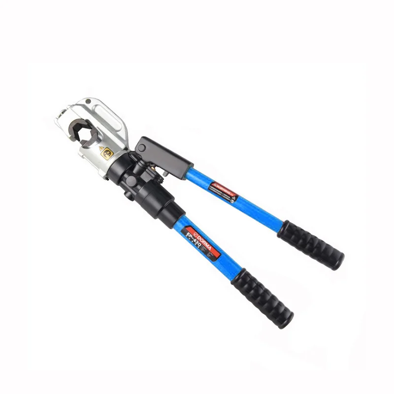 EP-430 Manual Crimp Plier Crimper 50-400mm2 With Strap Safety Set Hydraulic Electric Cable Lug Crimping Tool strong big cylinder large tonnage 16 400mm2 hand hydraulic cable crimping tool thick mold hhy 400a terminals pressed tool