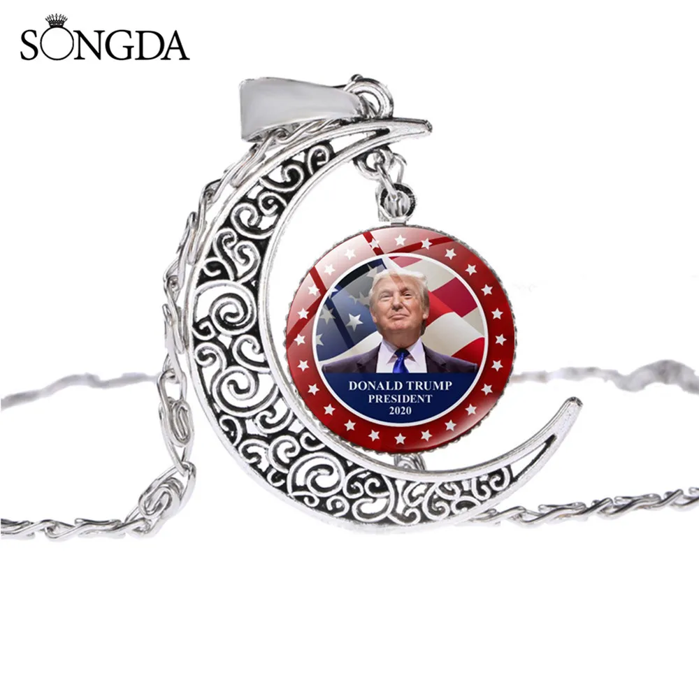 Президент США круглые стеклянные бусины для создания ожерелья с подвесками