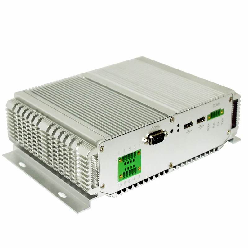 US $437.00 Fanless Industrial Mini PC Intel Core I7 I5 Win10 Gaming Desktop Computer
