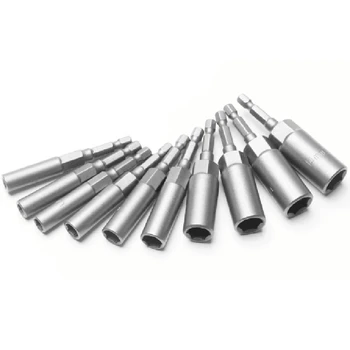 

Wrench Hex Bit Socket Set Deep Long Impact Drill Socket Adapter Drill Bits