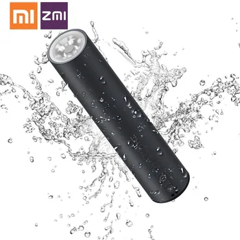 

Original Xiaomi ZMI LED Flashlight Support USB Charging For iphone Samsung Huawei 5000mAh Power Bank Handheld Flashlights Torch